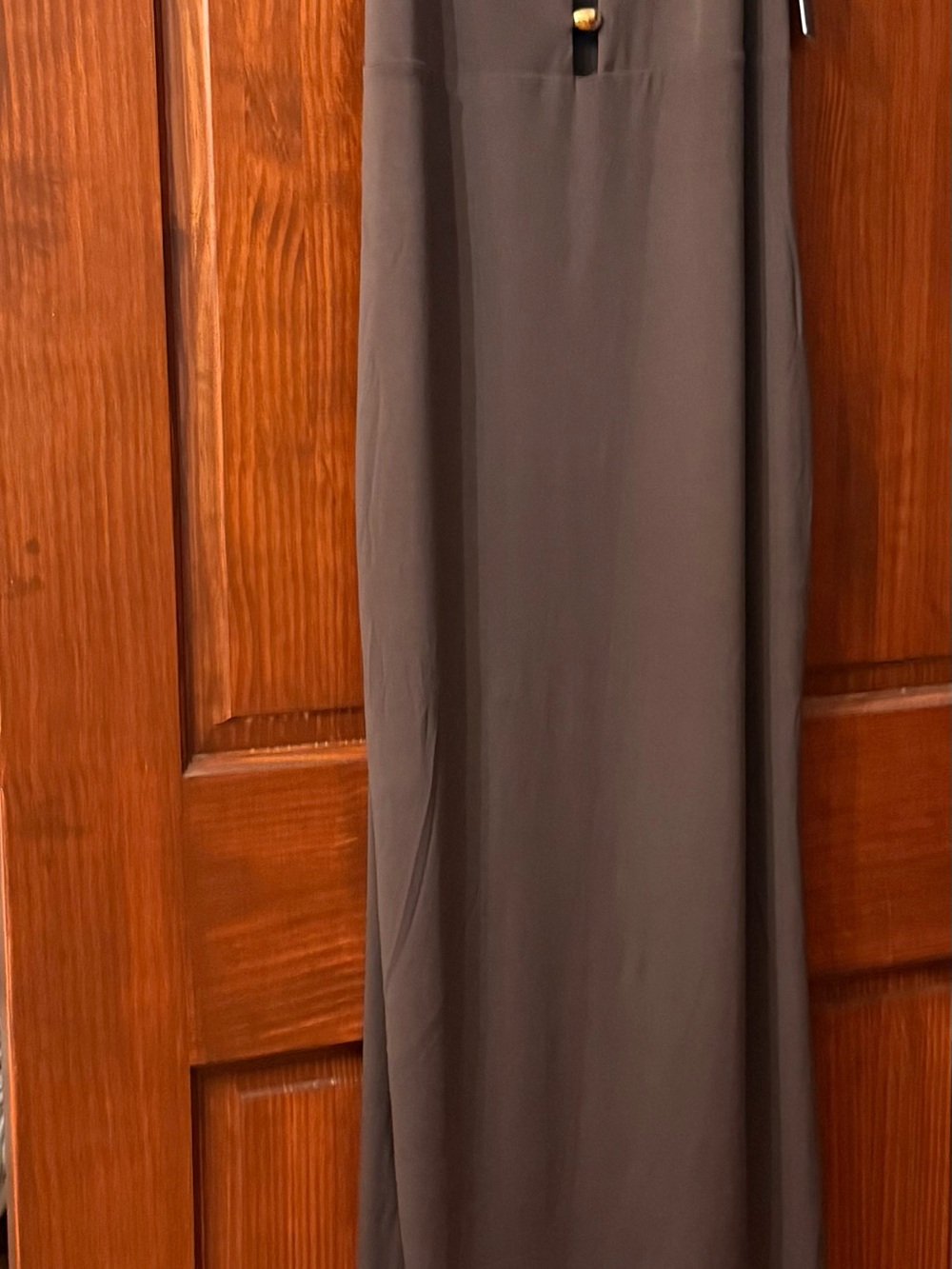 Forever 21 Brown Maxi Skirt with Straight Cut